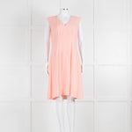 Boss Hugo Boss Peach V-Neck Sleeveless Dress