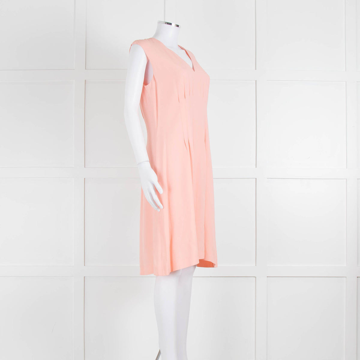 Boss Hugo Boss Peach V-Neck Sleeveless Dress