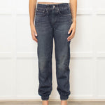 Rag & Bone Blue Dark Denim Print Joggers
