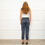 Rag & Bone Blue Dark Denim Print Joggers