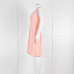Boss Hugo Boss Peach V-Neck Sleeveless Dress