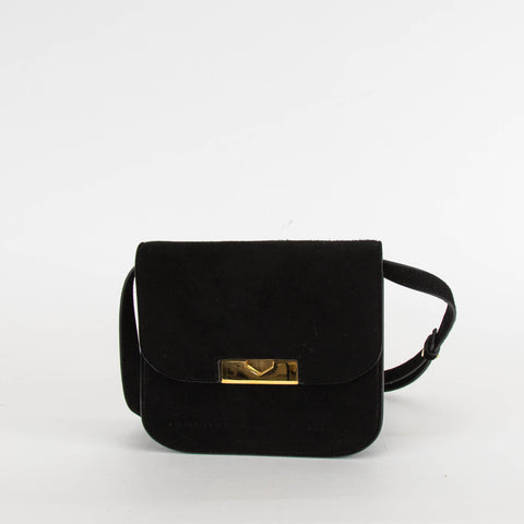 Victoria Beckham Black Suede Crossbody Eva Bag – Phoenix Style