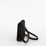 Victoria Beckham Black Suede Crossbody Eva Bag