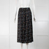 Nice Things Paloma S Black And Floral Skirt