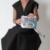 Michael Kors Black Wool and Silk Deep V Dress