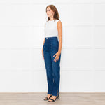 Isabel Marant Blue Ankle Zip Jeans