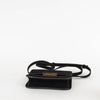 Victoria Beckham Black Suede Crossbody Eva Bag