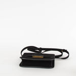 Victoria Beckham Black Suede Crossbody Eva Bag