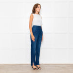 Isabel Marant Blue Ankle Zip Jeans