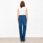 Isabel Marant Blue Ankle Zip Jeans