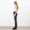 Toteme Black Washed Twisted Seam Jeans