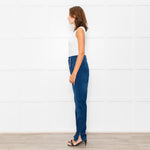 Isabel Marant Blue Ankle Zip Jeans