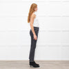 Toteme Black Washed Twisted Seam Jeans