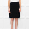 Miu Miu Black Wool Pencil Skirt