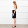 Miu Miu Black Wool Pencil Skirt