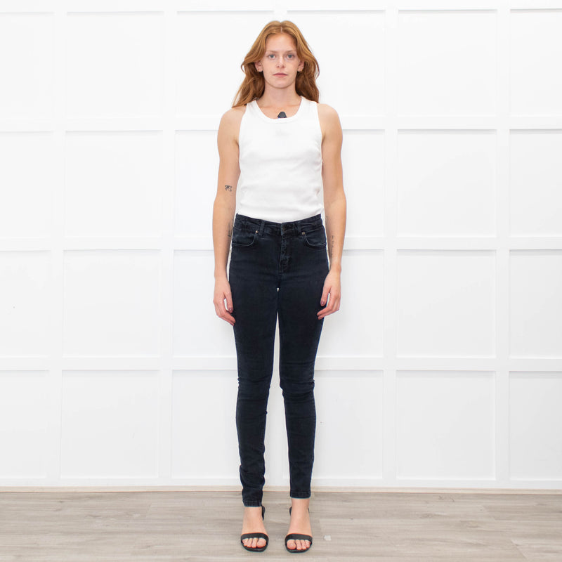 IDA Black Denim Skinny Jeans