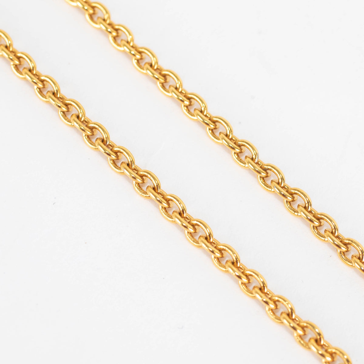 Victoria Beckham Gold Chain Tassel Necklace