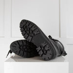 Marc Cain Black Leather Ankle Boot