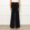 Me + Em Navy Pink Pinstripe Wide Leg Trousers