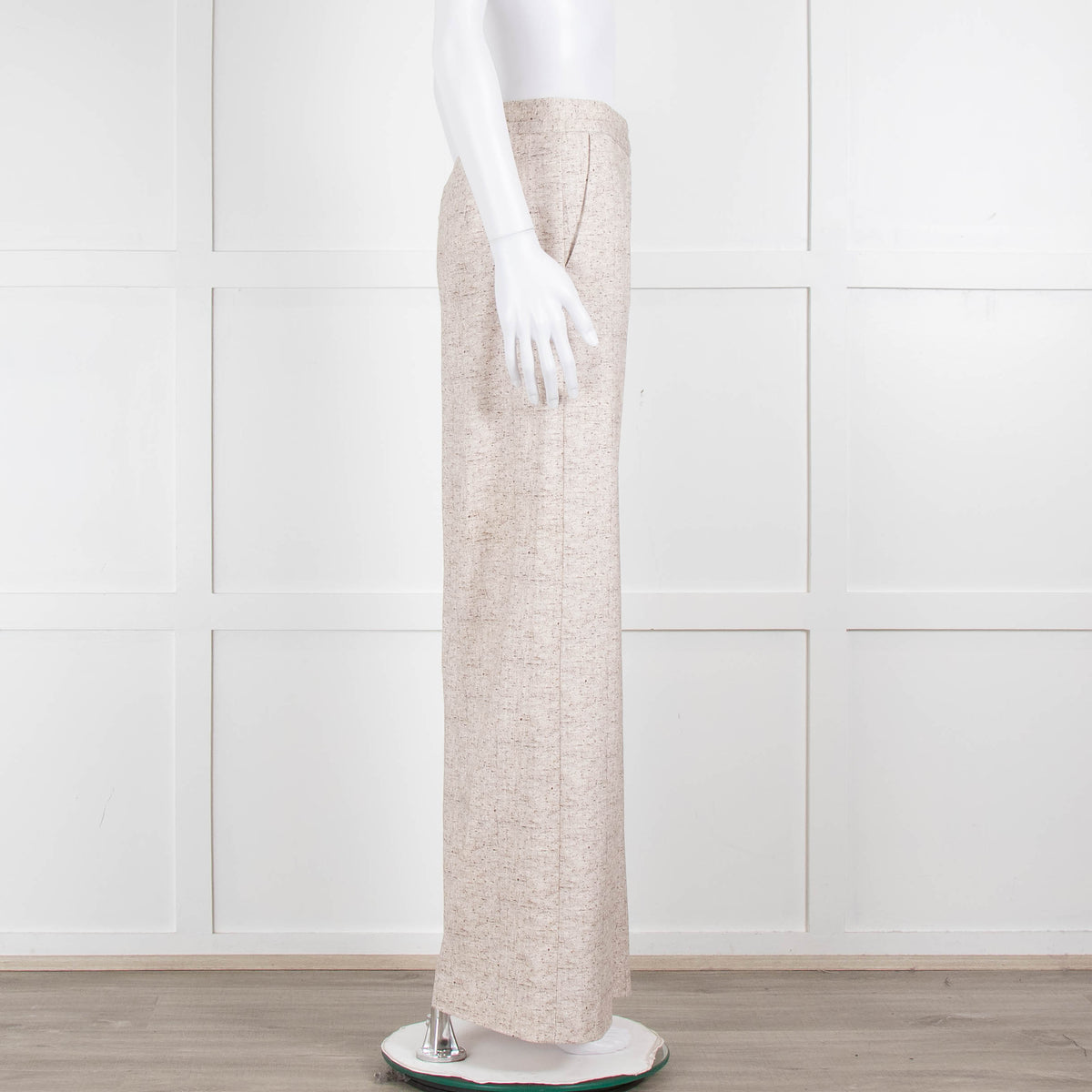 Goodmatch Beige Fleck Flared Trousers