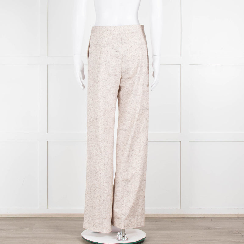 Goodmatch Beige Fleck Flared Trousers