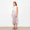 Stella McCartney Multicoloured Pleated Metallic Skirt