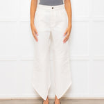 Loewe White Pointy Ankle Hem Denim Trousers