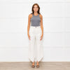 Loewe White Pointy Ankle Hem Denim Trousers