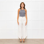 Loewe White Pointy Ankle Hem Denim Trousers