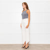 Loewe White Pointy Ankle Hem Denim Trousers