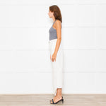 Loewe White Pointy Ankle Hem Denim Trousers