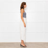 Loewe White Pointy Ankle Hem Denim Trousers