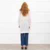 Zadig & Voltaire Cream Cotton Blend Long Fine Cardigan