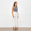Loewe White Pointy Ankle Hem Denim Trousers