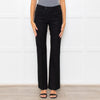 Joseph Dark Brown Cotton Blend Straight Leg Trousers