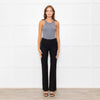 Joseph Black Straight Leg Wool Trousers