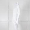 Vince White Linen Shortsleeve Top