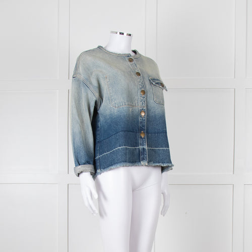Current Elliott Faded Denim Jacket