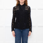 Comme Des Garcons Black Lace Jacket