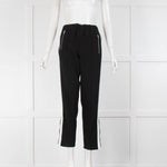 Rag & Bone Black White Side Strap Joggers