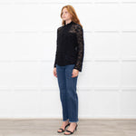 Comme Des Garcons Black Lace Jacket