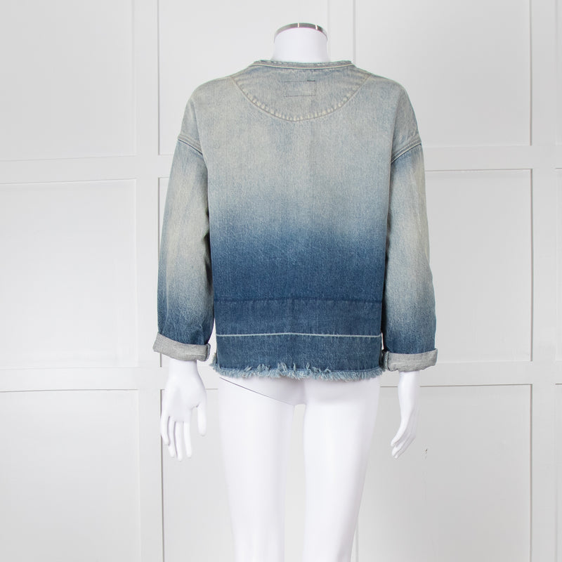 Current Elliott Faded Denim Jacket
