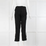 Rag & Bone Black White Side Strap Joggers