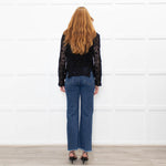 Comme Des Garcons Black Lace Jacket