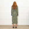 Proenza Schouler Small Yellow And Black Floral Print Dress
