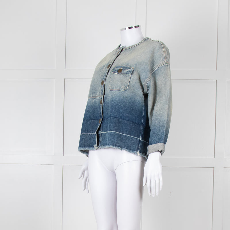 Current Elliott Faded Denim Jacket