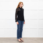 Comme Des Garcons Black Lace Jacket