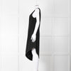 MM6 Maison Margiela Black One Shoulder Asymmetric Dress