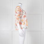 Apiece Apart Yellow Floral Top