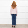 Wyse Pale Pink Grey Cashmere Sweater